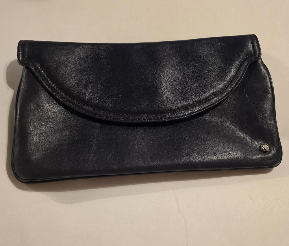 Navy Blue John Romain Vintage Clutch